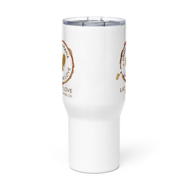 Lift the Love Travel Tumbler with a handle